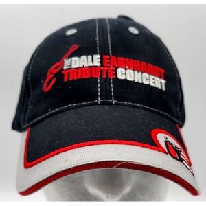 DALE EARNHARDT TRIBUTE CONCERT CAP HAT STRAPBACK MEN'S CHASE‎ AUTHENTICS MEN'S